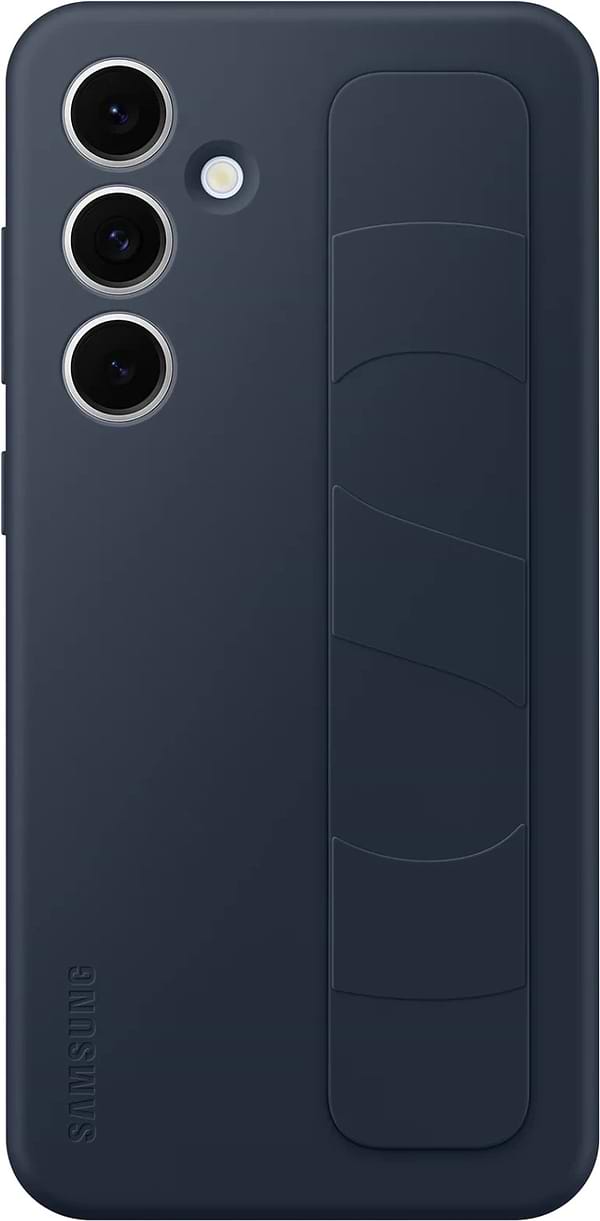 Фото - Чехол для смартфона Samsung Standing Grip Case S24 FE Dark Blue (EF-GS721CNEGWW)