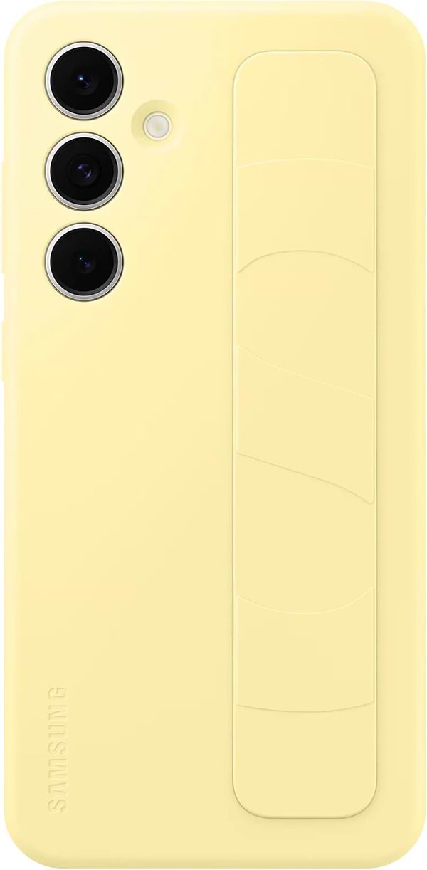 Фото - Чехол для смартфона Samsung Standing Grip Case S24 FE Yellow (EF-GS721CYEGWW)