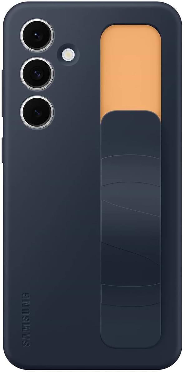 Фото - Чехол для смартфона Samsung Standing Grip Case S24 FE Dark Blue (EF-GS721CNEGWW)
