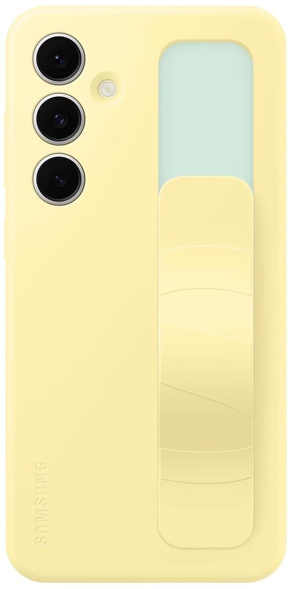 Фото - Чехол для смартфона Samsung Standing Grip Case S24 FE Yellow (EF-GS721CYEGWW)