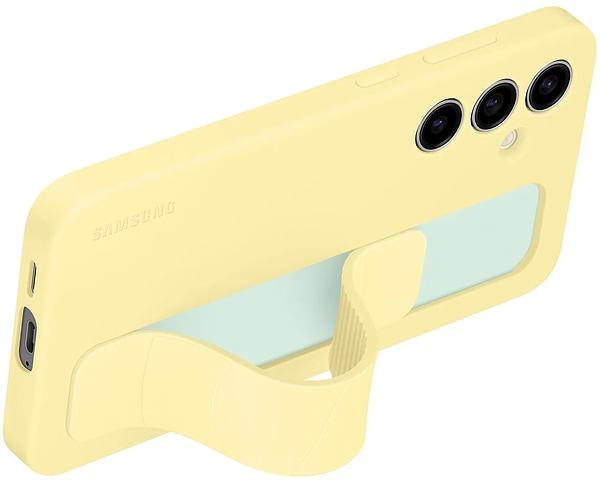 Фото - Чехол для смартфона Samsung Standing Grip Case S24 FE Yellow (EF-GS721CYEGWW)