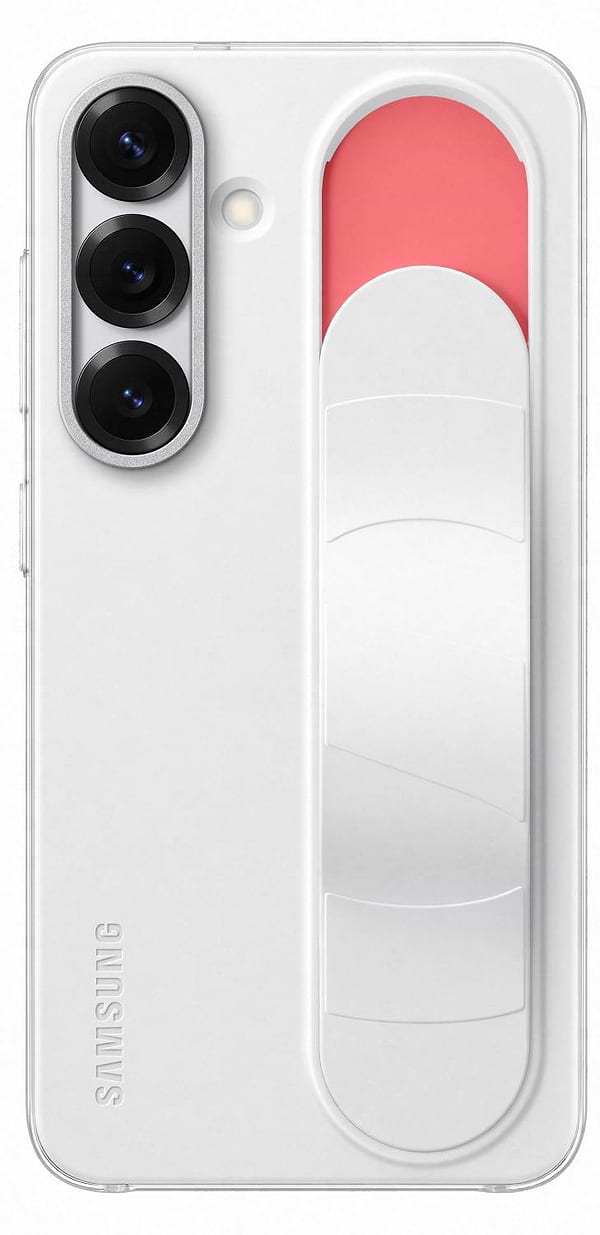Фото - Чохол для смартфону Samsung Standing Grip Case S25 White (EF-GS931CWEGWW)