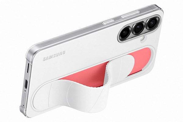 Фото - Чохол для смартфону Samsung Standing Grip Case S25 White (EF-GS931CWEGWW)