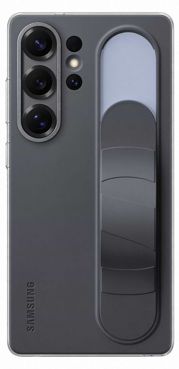 Фото - Чохол для смартфону Samsung Standing Grip Case S25 Ultra Black (EF-GS938CBEGWW)