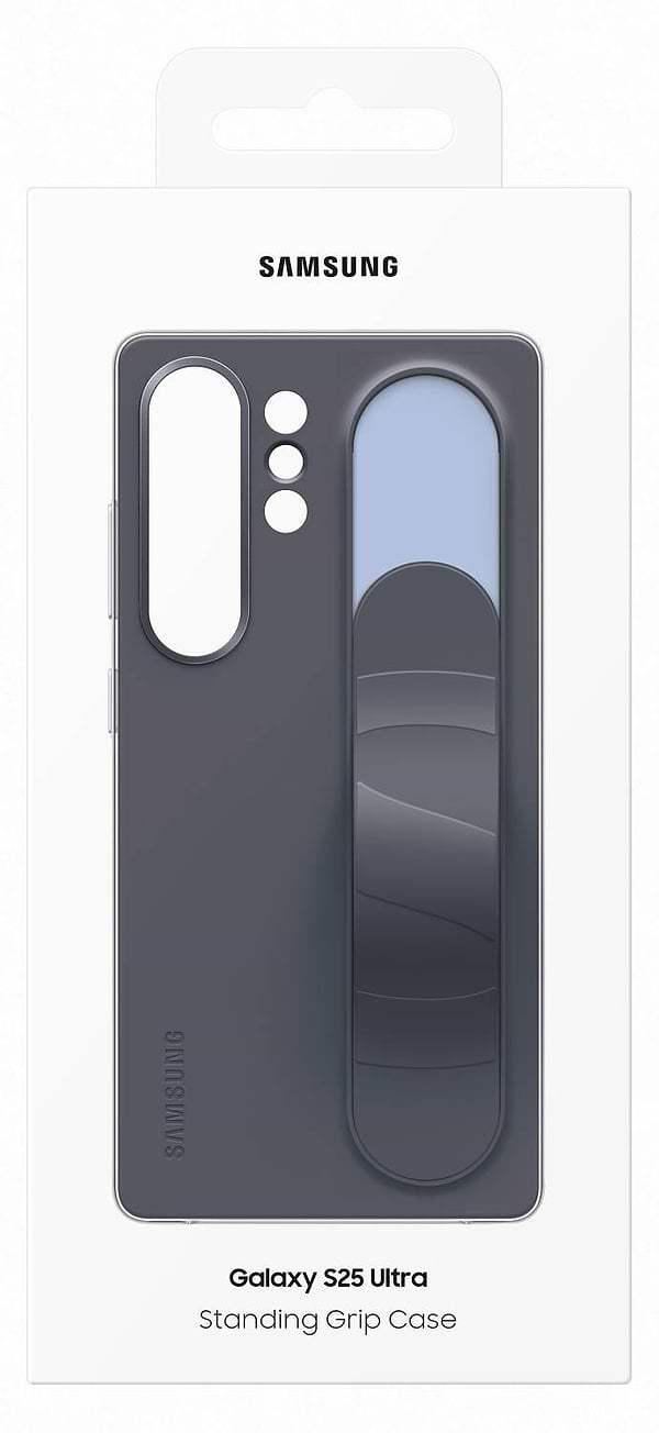 Фото - Чохол для смартфону Samsung Standing Grip Case S25 Ultra Black (EF-GS938CBEGWW)