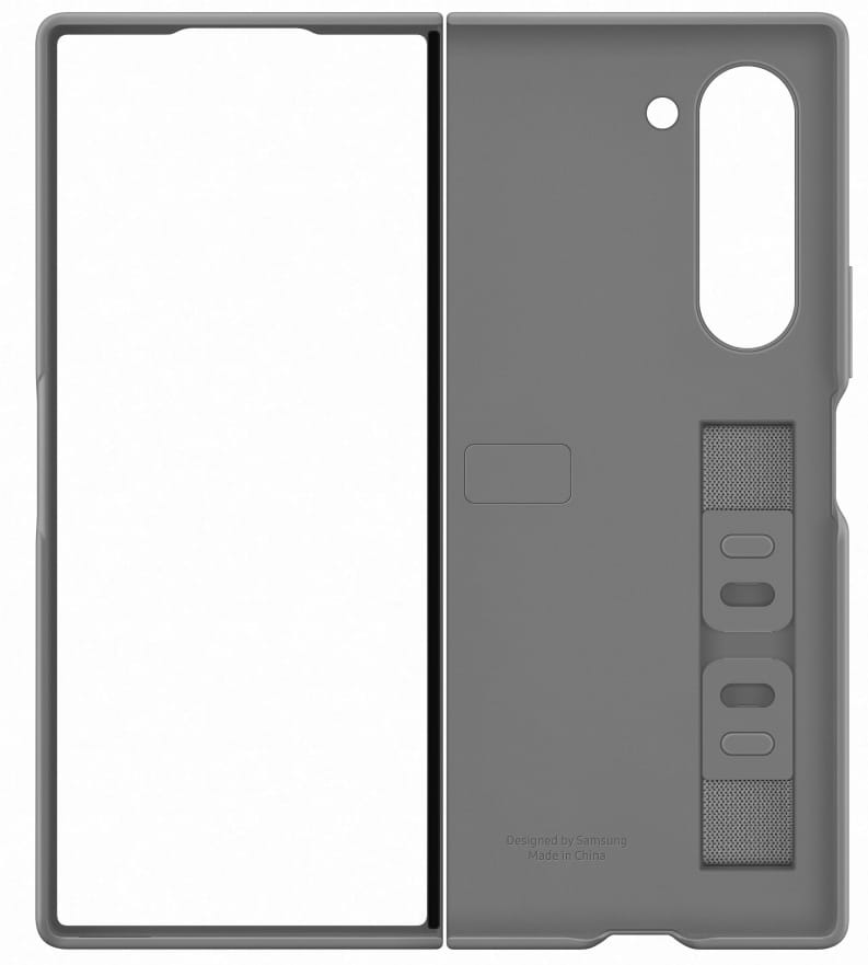 Чохол для смартфону Samsung Silicone Case Fold 6 Gray (EF-MF956TJEGUA) - Фото 1