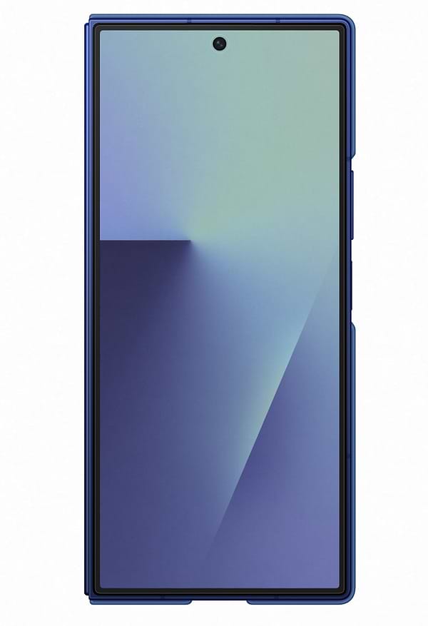 Фото - Чехол для смартфона Samsung Silicone Case Fold 7 Blue (EF-MF966CNEGUA)