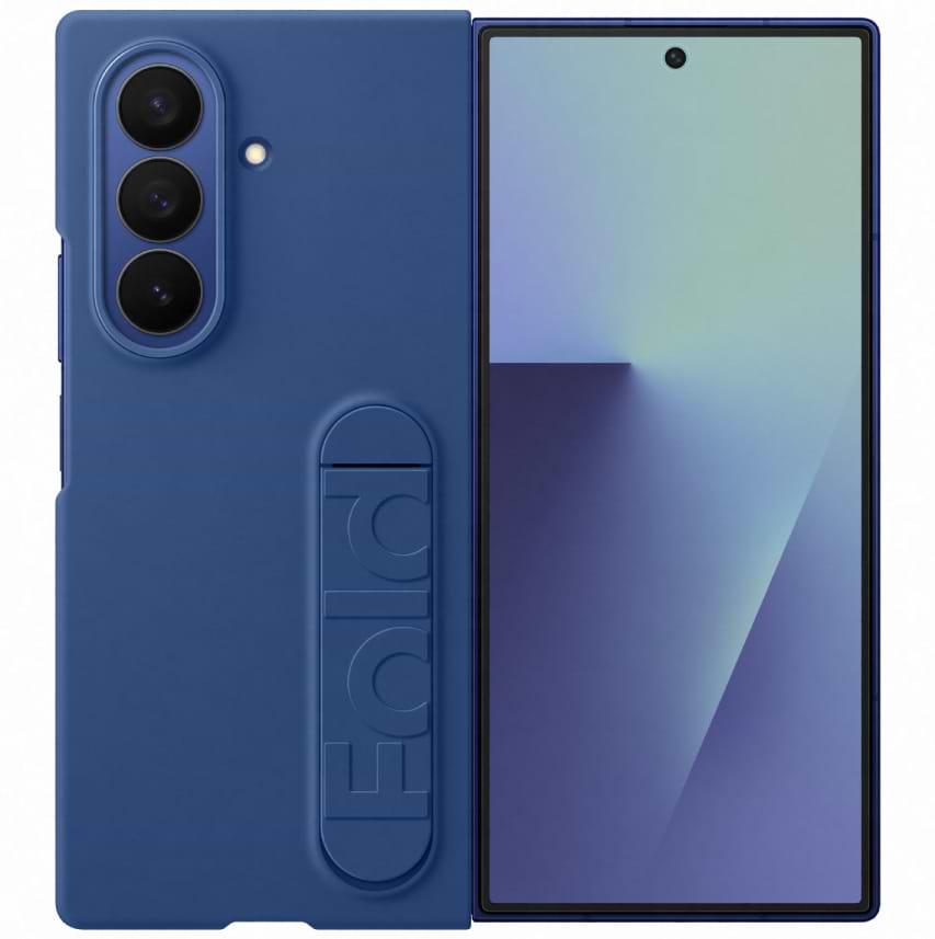 Чехол для смартфона Samsung Silicone Case Fold 7 Blue (EF-MF966CNEGUA) - Фото 1