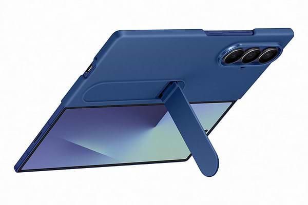 Фото - Чехол для смартфона Samsung Silicone Case Fold 7 Blue (EF-MF966CNEGUA)
