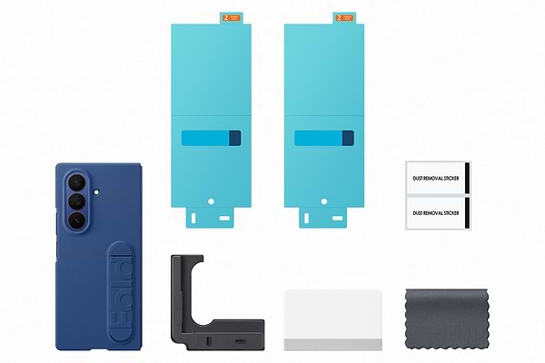 Фото - Чехол для смартфона Samsung Silicone Case Fold 7 Blue (EF-MF966CNEGUA)
