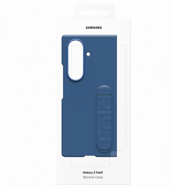 Фото - Чехол для смартфона Samsung Silicone Case Fold 7 Blue (EF-MF966CNEGUA)