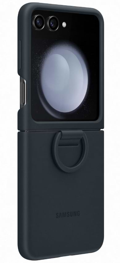 Фото - Чехол для смартфона Samsung Silicone Case with Ring Galaxy Flip 5 Indigo (EF-PF731TNEGUA)