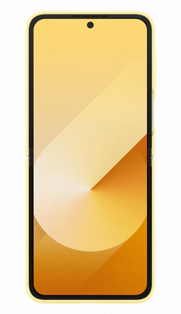 Фото - Чехол для смартфона Samsung Silicone Case Flip 6 Yellow (EF-PF741TYEGUA)