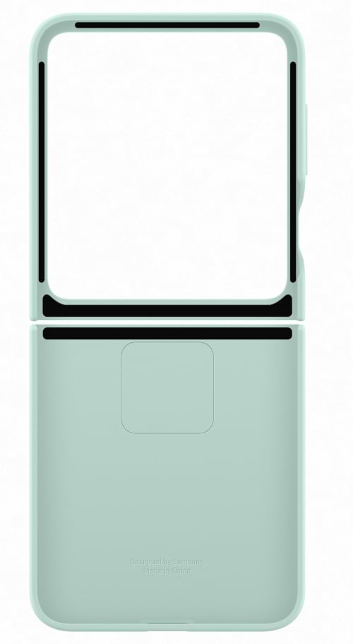 Чохол для смартфону Samsung Silicone Case Flip 6 Mint (EF-PF741TMEGUA) - Фото 1