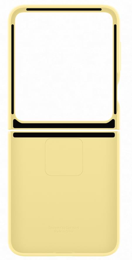 Фото - Чехол для смартфона Samsung Silicone Case Flip 6 Yellow (EF-PF741TYEGUA)