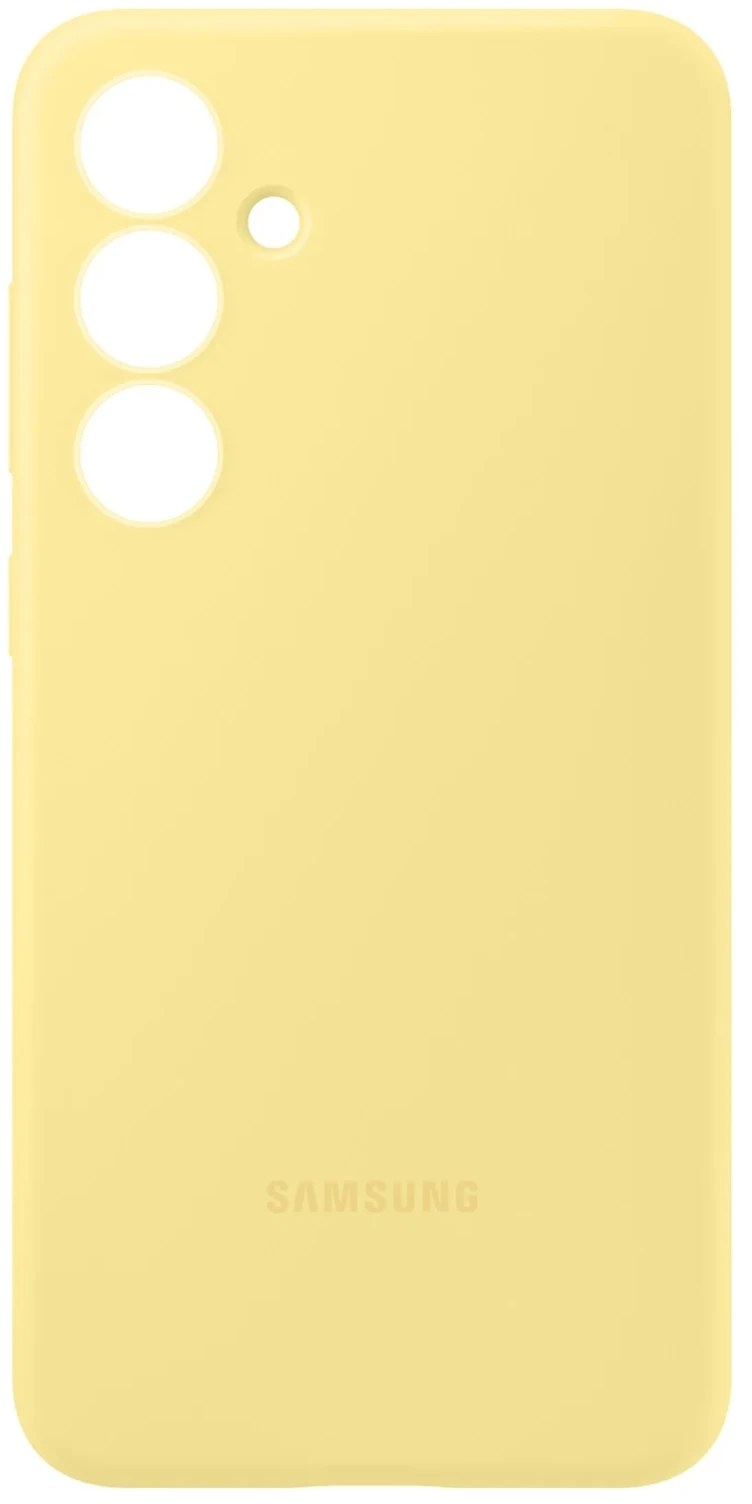 Чохол для смартфону Samsung Silicone Case S24 FE Yellow (EF-PS721CYEGWW) - Фото 1