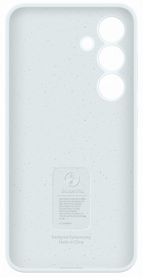 Фото - Чохол для смартфону Samsung Silicone Case S24 White (EF-PS921TWEGWW)