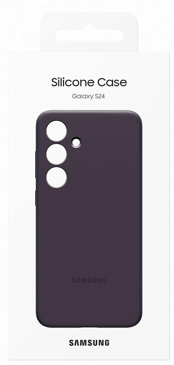 Фото - Чохол для смартфону Samsung Silicone Case S24 Dark Violet (EF-PS921TEEGWW)