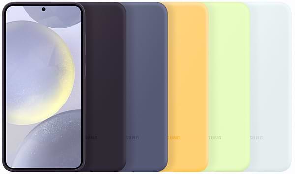 Фото - Чохол для смартфону Samsung Silicone Case S24+ Light Green (EF-PS926TGEGWW)