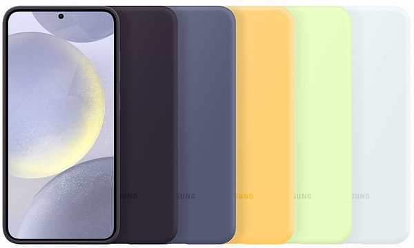 Фото - Чохол для смартфону Samsung Silicone Case S24+ White (EF-PS926TWEGWW)
