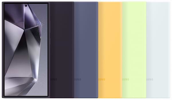 Фото - Чохол для смартфону Samsung Silicone Case S24 Ultra Light Green (EF-PS928TGEGWW)