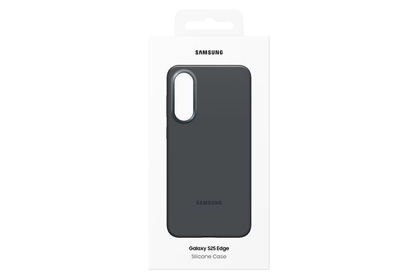 Фото - Чохол для смартфону Samsung Silicone Case S25 Edge Black (EF-PS937CBEGWW)