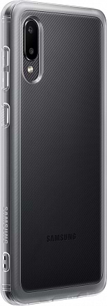 Фото - Чохол для смартфону Samsung Soft Clear Cover Samsung Galaxy A02 Transparent (EF-QA022TTEGRU)
