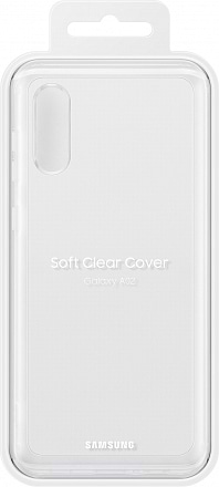 Фото - Чохол для смартфону Samsung Soft Clear Cover Samsung Galaxy A02 Transparent (EF-QA022TTEGRU)