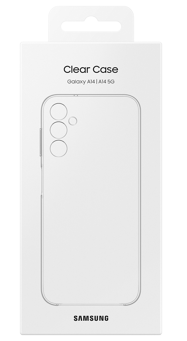 Фото - Чехол для смартфона Samsung Clear Case Samsung A14 Transparent (EF-QA146CTEGRU)