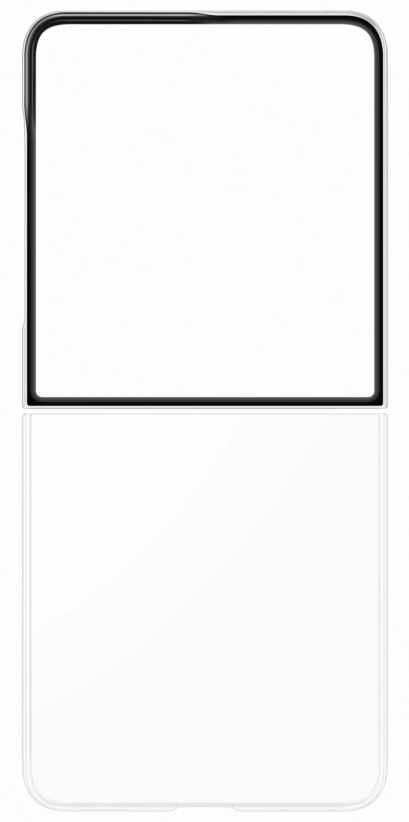 Чохол для смартфону Samsung Clear Case Flip 8 Transparency (EF-QF776CTEGUA)