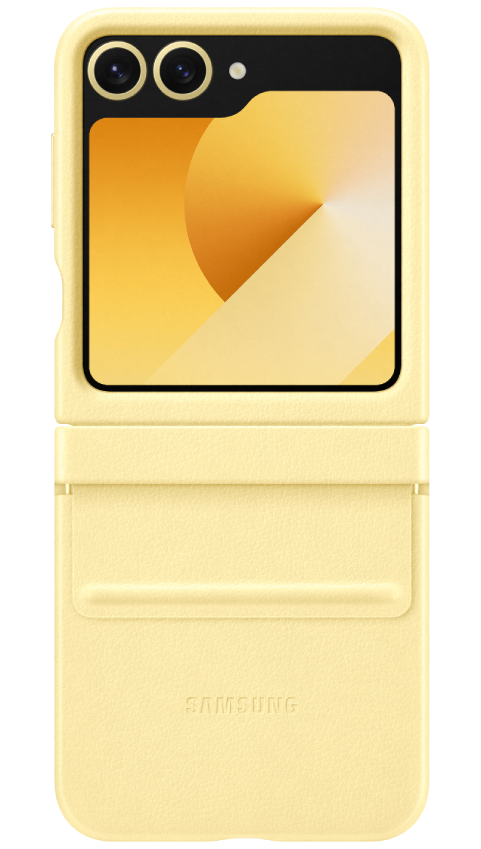 Фото - Чехол для смартфона Samsung Kindsuit Case Flip 6 Yellow (EF-VF741PYEGUA)