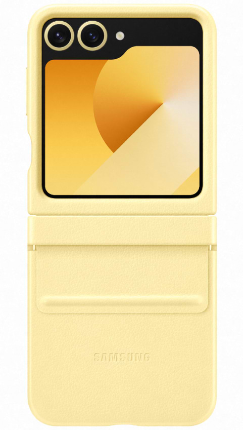 Фото - Чехол для смартфона Samsung Kindsuit Case Flip 6 Yellow (EF-VF741PYEGUA)