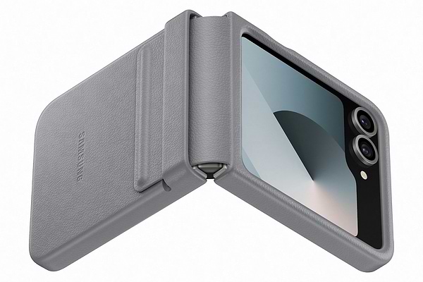 Фото - Чехол для смартфона Samsung Kindsuit Case Flip 6 Gray (EF-VF741PJEGUA)