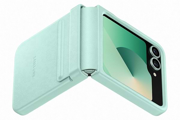 Фото - Чехол для смартфона Samsung Kindsuit Case Flip 6 Mint (EF-VF741PMEGUA)
