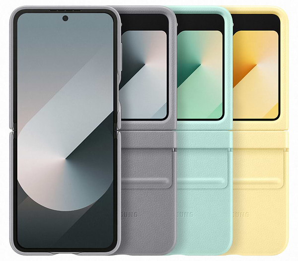 Фото - Чехол для смартфона Samsung Kindsuit Case Flip 6 Yellow (EF-VF741PYEGUA)