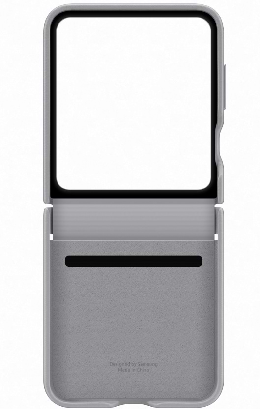 Фото - Чехол для смартфона Samsung Kindsuit Case Flip 6 Gray (EF-VF741PJEGUA)
