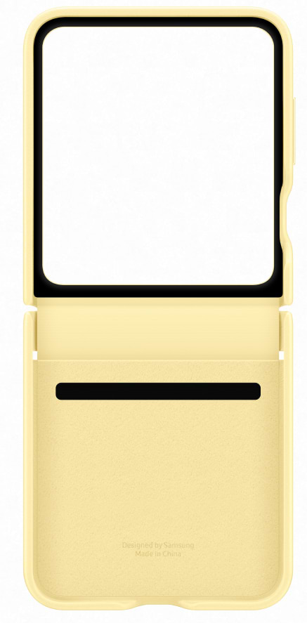 Фото - Чехол для смартфона Samsung Kindsuit Case Flip 6 Yellow (EF-VF741PYEGUA)
