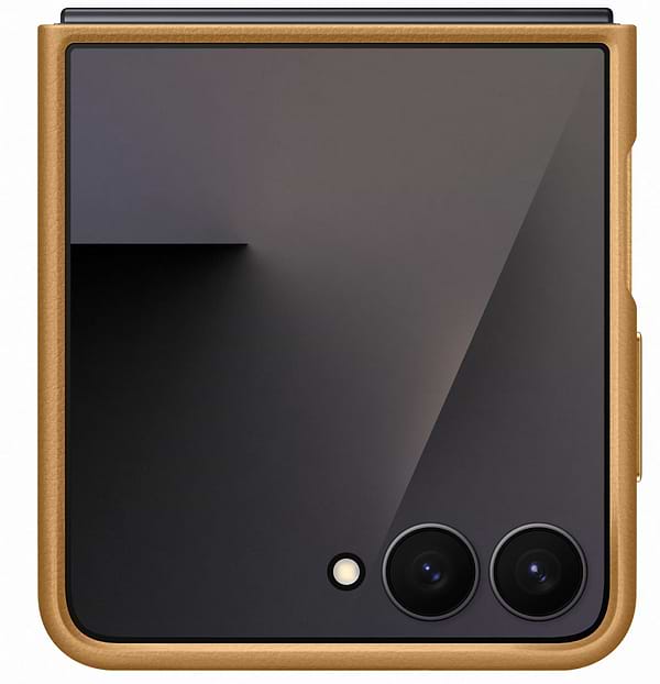 Фото - Чохол для смартфону Samsung Kindsuit Case Flip 7 Camel (EF-VF766PAEGUA)