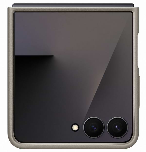 Фото - Чохол для смартфону Samsung Kindsuit Case Flip 7 Taupe (EF-VF766PJEGUA)