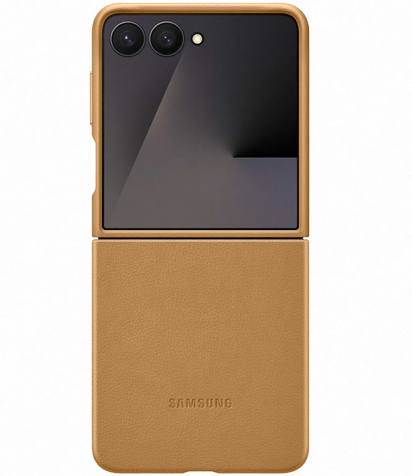 Фото - Чохол для смартфону Samsung Kindsuit Case Flip 7 Camel (EF-VF766PAEGUA)
