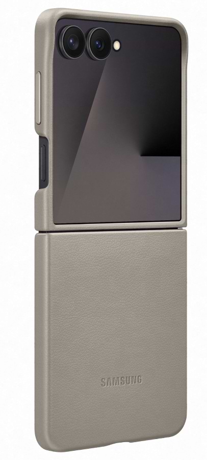 Фото - Чохол для смартфону Samsung Kindsuit Case Flip 7 Taupe (EF-VF766PJEGUA)