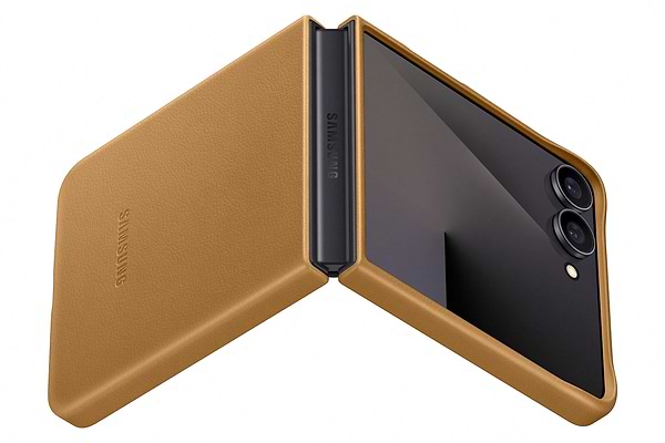 Фото - Чохол для смартфону Samsung Kindsuit Case Flip 7 Camel (EF-VF766PAEGUA)