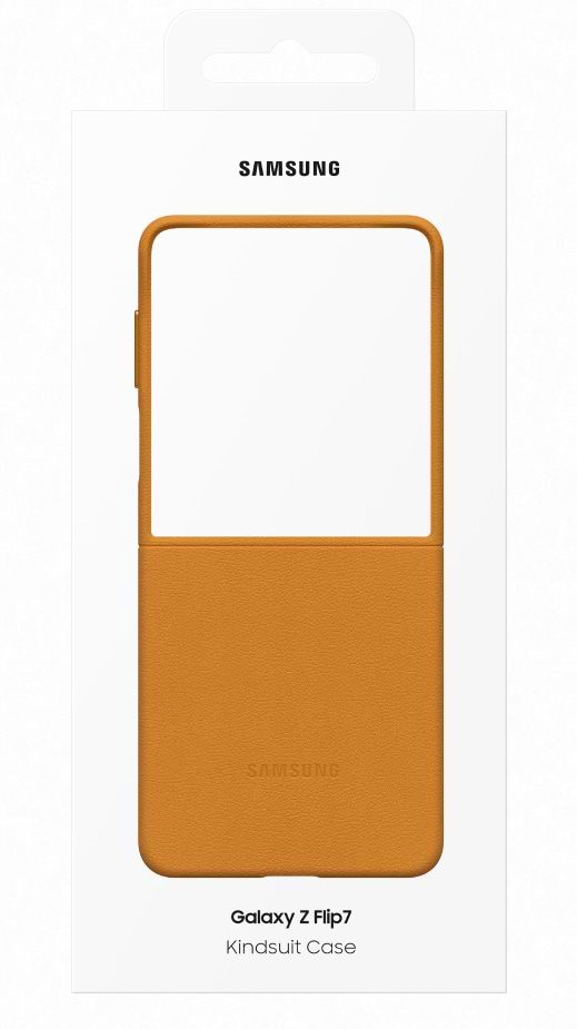 Фото - Чохол для смартфону Samsung Kindsuit Case Flip 7 Camel (EF-VF766PAEGUA)
