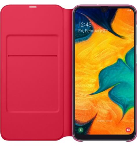 Фото - Чехол для смартфона Samsung Flip Wallet Cover для Galaxy A30 White (EF-WA305PWEGRU)