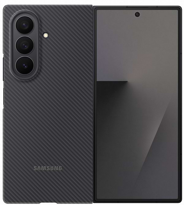 Фото - Чохол для смартфону Samsung Carbon Case Fold 7 Black (EF-XF966SBEGUA)