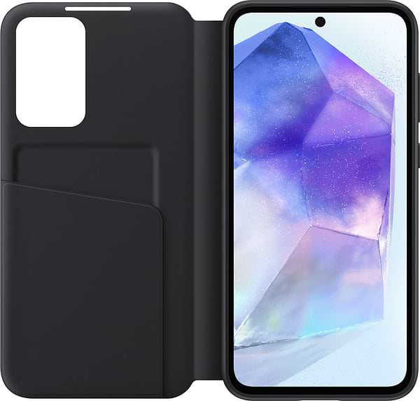 Фото - Уцінка - Чохол для смартфону Samsung Smart View Wallet Case A55 Black (EF-ZA556CBEGWW)