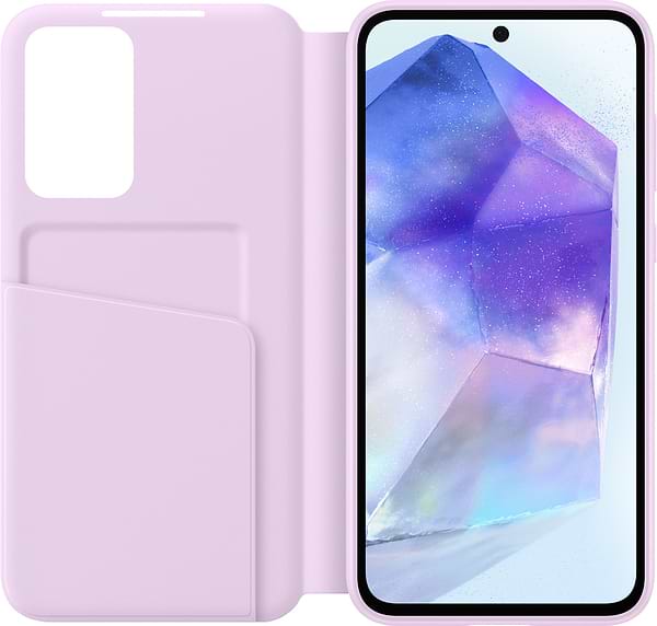 Фото - Чохол для смартфону Samsung Smart View Wallet Case A55 Violet (EF-ZA556CVEGWW)