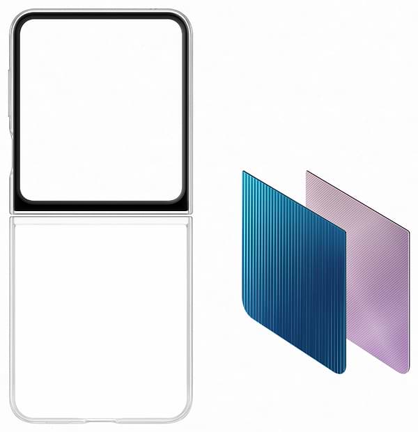 Фото - Чехол для смартфона Samsung Smart UX Case (Naming TBD) Galaxy Flip 5 Transparent (EF-ZF731CTEGUA)