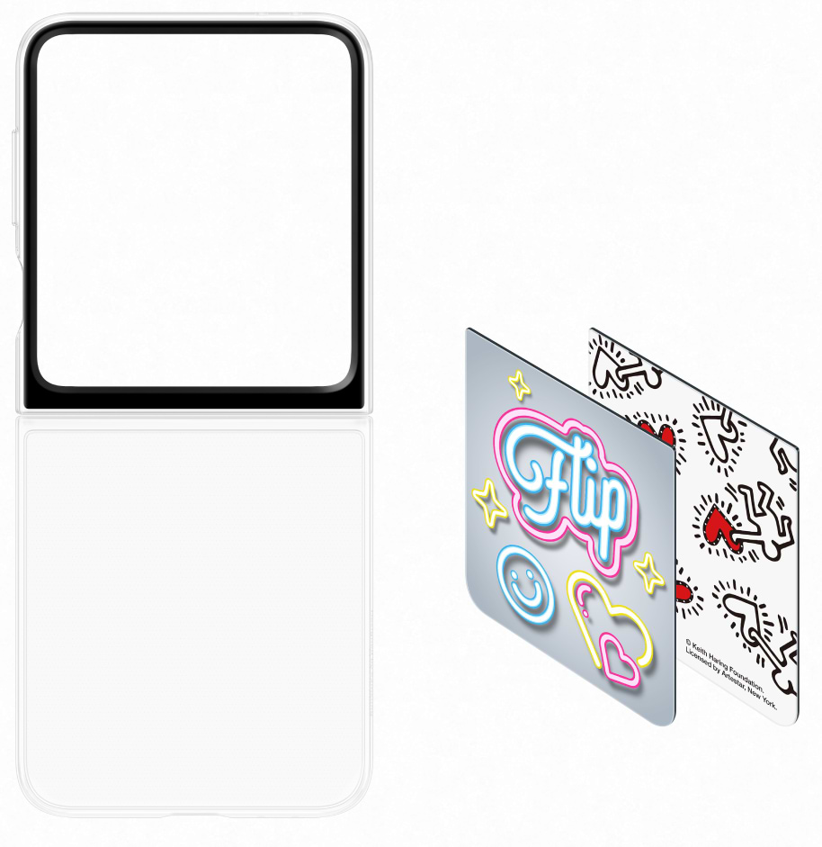 Чехол для смартфона Samsung Flipsuit Case Flip 6 Transparancy (EF-ZF741CTEGUA) - Фото 1