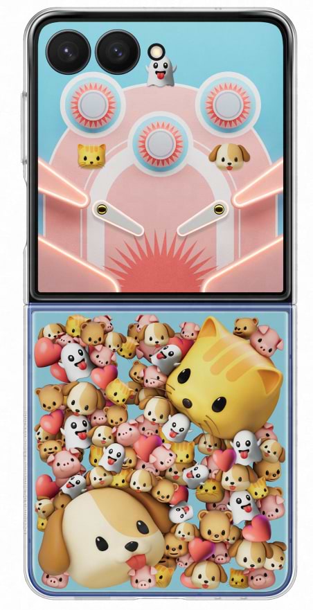 Фото - Чохол для смартфону Samsung Flipsuit Case Flip 7 Transparent (EF-ZF766CTEGUA)